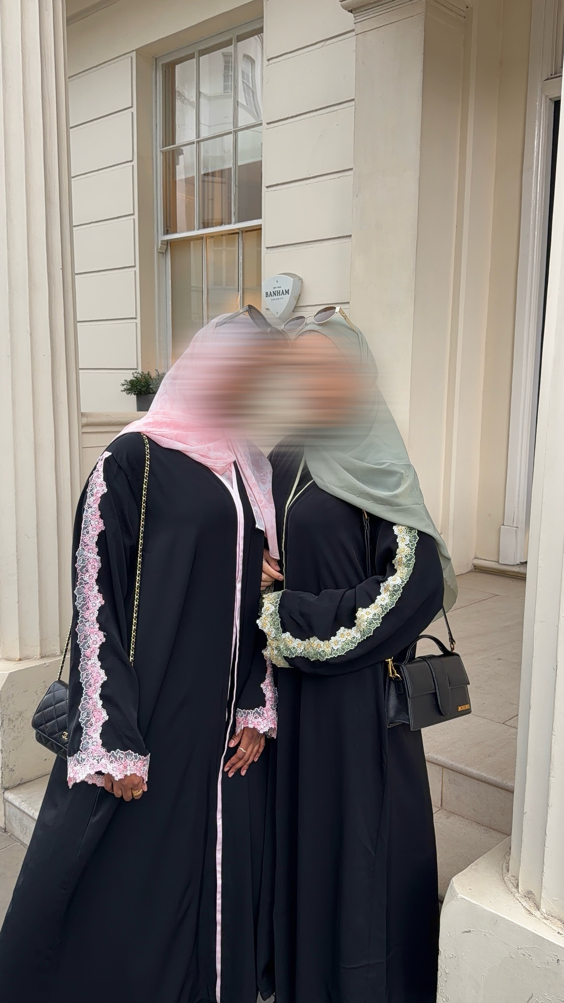 Floral Blush Abaya
