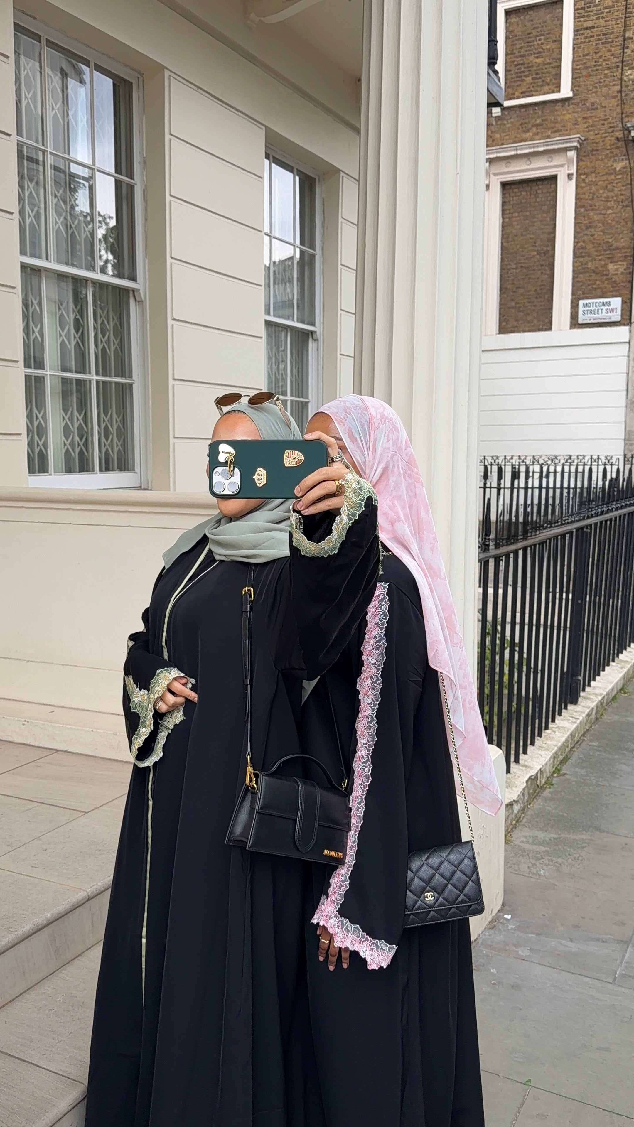 Floral Blush Abaya